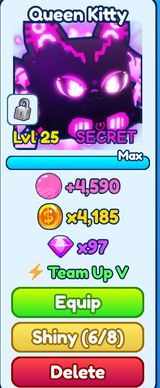 SECRET QUEEN KITTY BGSI