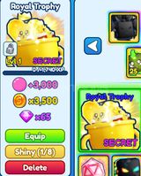 Secret Royal Trophy BGSI