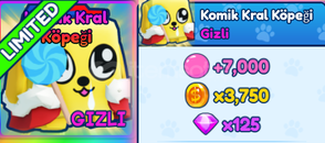 Secret Silly King Doggy BGS (23 ADET) Secret Silly King Doggy BGS (23 ADET)