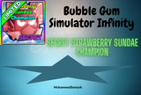 Secret Strawberry Sundae Champion 