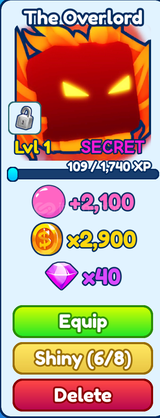 SECRET THE OVERLORD BGSI