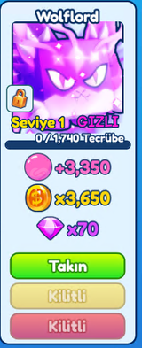 SECRET WOLFLORD Bubble Gum Simulator INF
