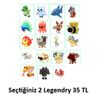 Seçtiğiniz 2 Legendry 35 TL [Anında Teslimat]