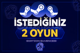 ⭐SEÇTİĞİNİZ 2 OYUN + GARANTİ + 7/24 OTO⭐