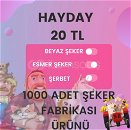 ŞEKER FABRİKASI ÜRÜNÜ 1000 ADET 20 TL 