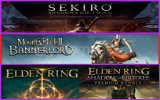 Sekiro + Mount Blade Bannerlord + Elden Ring