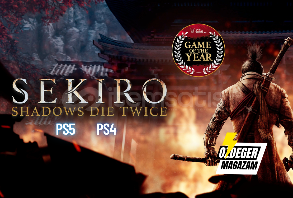 SEKİRO SHADOWS D.T PS5/PS4 + GARANTİ +DESTEK SEKİRO SHADOWS D.T PS5/PS4 + GARANTİ +DESTEK