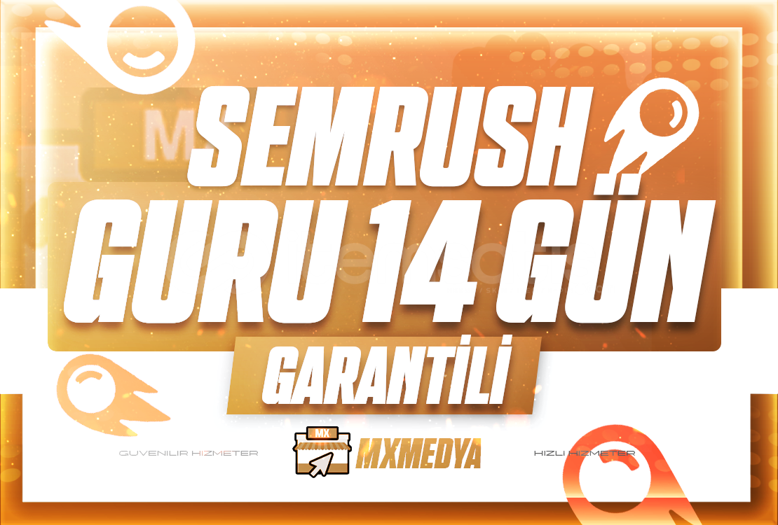 Semrush Guru 14 Günlük Hesap Semrush Guru 14 Günlük Hesap