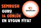 SEMRUSH Guru 14 Günlük Hesap ( Kişisel )