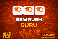 SEMRUSH GURU 14 GÜNLÜK HESAP | KİŞİSEL HESAP
