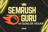 SEMRUSH Guru 14 Günlük Hesap | Lisans