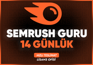 Semrush Guru 14 Günlük - Hızlı Teslimat