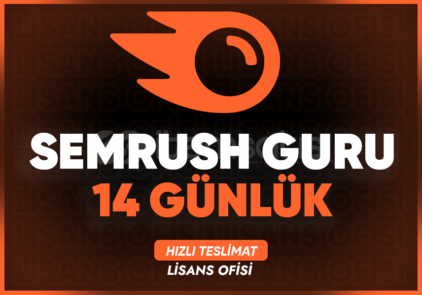 Semrush Guru 14 Günlük - Hızlı Teslimat Semrush Guru 14 Günlük - Hızlı Teslimat