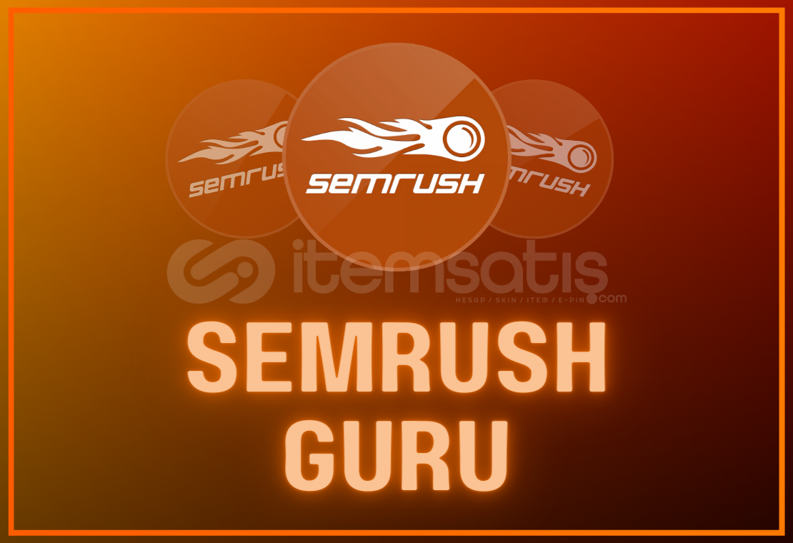SEMRUSH GURU 14 GÜNLÜK - KİŞİYE ÖZEL HESAP SEMRUSH GURU 14 GÜNLÜK - KİŞİYE ÖZEL HESAP