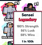 SENSEİ Trainer ( 1/100k)