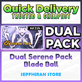 Serene Dual Pack Blade Ball