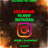 [Seri] İnstagram 10.000 İzlenme [Garantili]