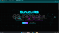 Serverınız için ÖZELLEŞTİRİLMİŞ WEB Sitesi v6