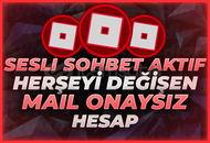 ⭐[SESLİ SOHBET AKTİF+YAŞ ONAYLI] MAİL DEĞİŞEN⭐