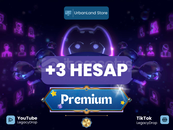 Seste Durabilen Organik Gerçeğe Yakın 3 Hesap 