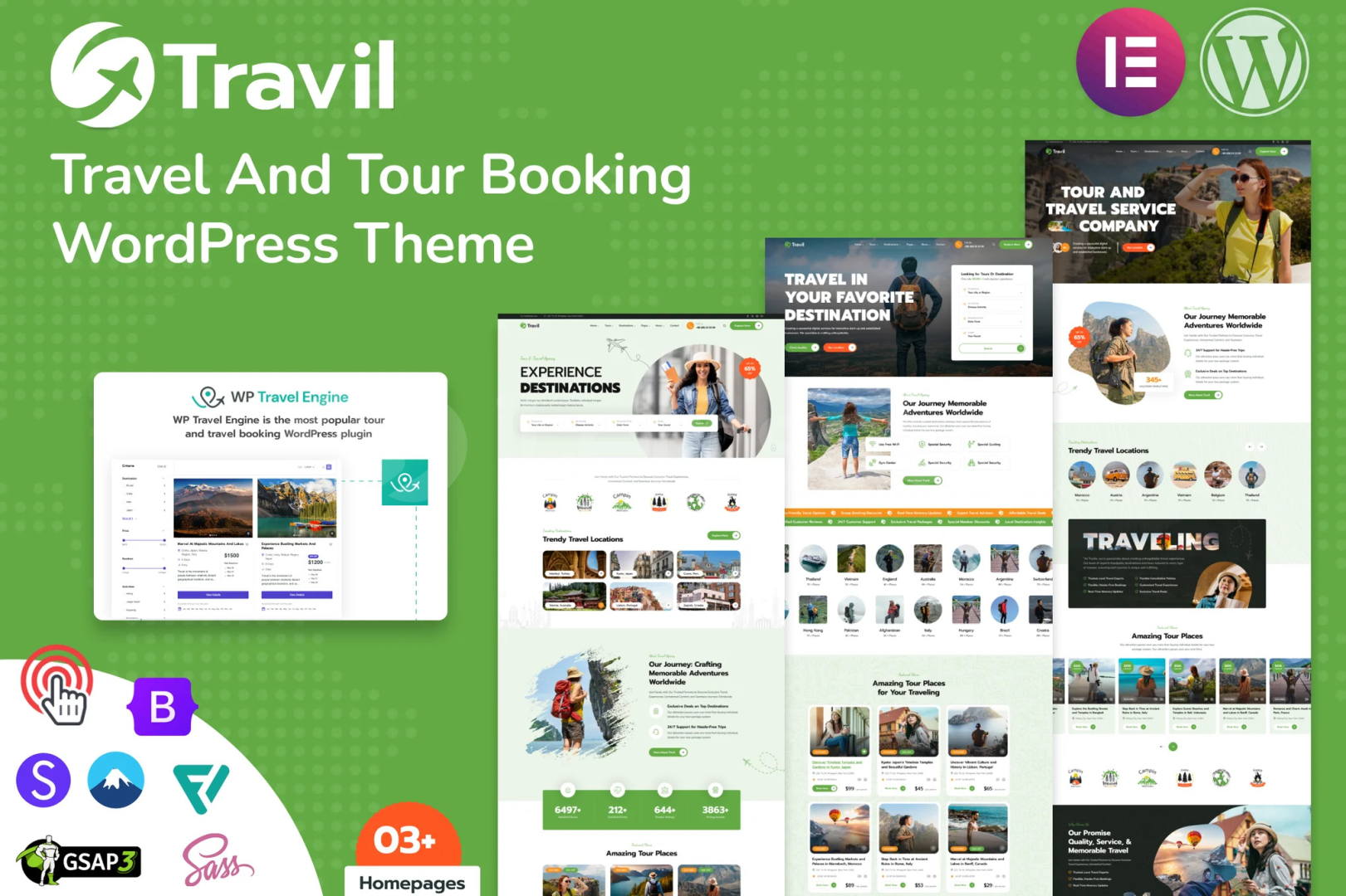 Seyahat ve Tur WordPress Teması Seyahat ve Tur WordPress Teması