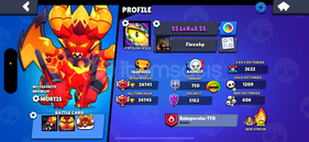 ⚡[Şeytan Mortis + Pass Kostümlü] 24700+ Kupa⚡
