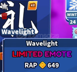 Wavelight Emote (BLADE BALL)