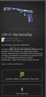 USP-S | Alp Kamuflajı 