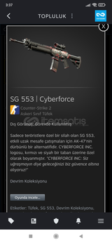 SG 553 | Cyberforce