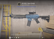 SG 553 | Damascus Steel (Factory New)