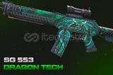 ⚡SG 553 | Dragon Tech [OTO TESLİMAT]