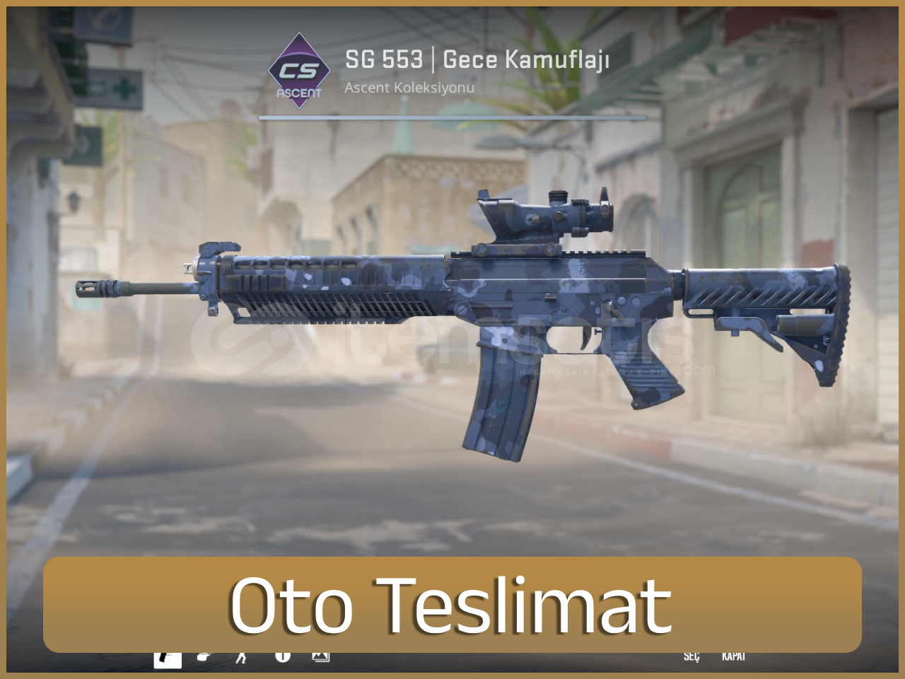 ⚡SG 553 | Gece Kamuflajı ⚡SG 553 | Gece Kamuflajı