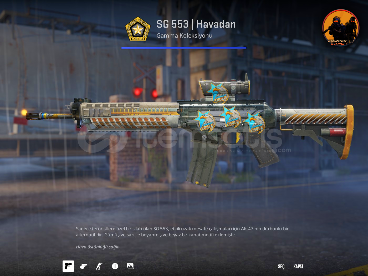⚡SG 553 | Havadan 4x Sticker ⚡SG 553 | Havadan 4x Sticker