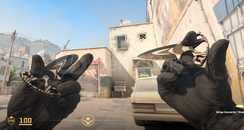  Shadow Daggers | Black Laminate (Field-Tested)