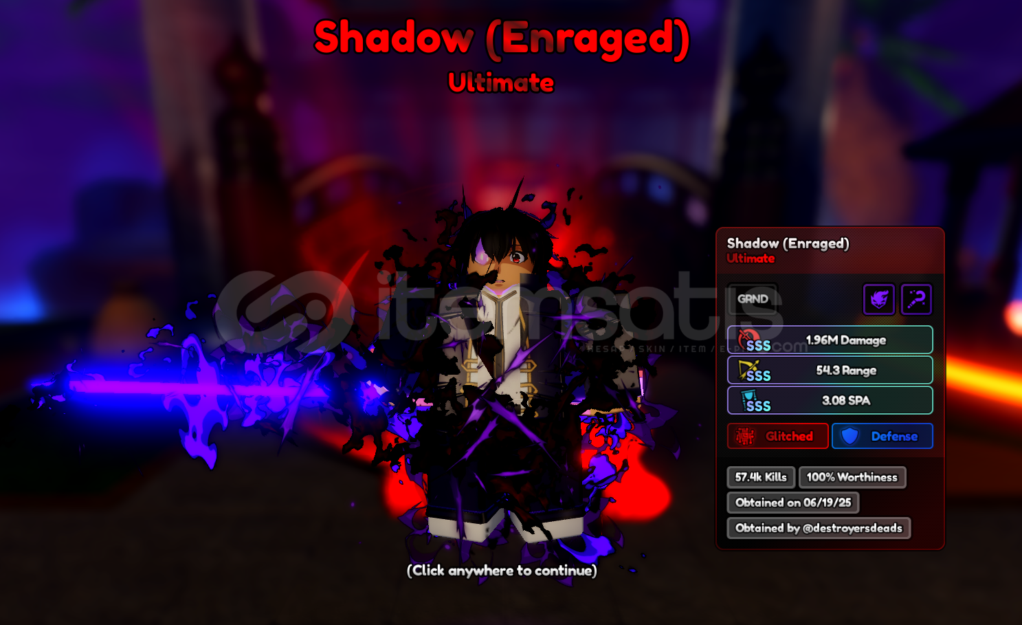 Shadow (Enraged)EVO Shadow (Enraged)EVO