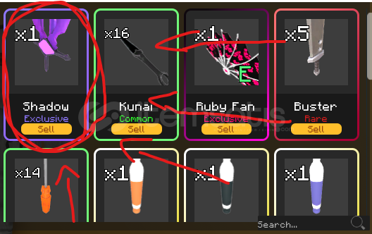 shadow knife shadow knife