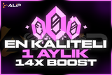 #EN KALİTELİ 1 AYLIK 14X BOOST Hizmeti