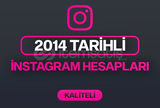 #EN KALİTELİ 2014 TARİHLİ İnstagram Hesapları