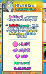 ✅Shiny Bionic Shard ✅ İnfinity enchant