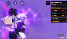 Shiny Dark Mage Evolve S A S Stats