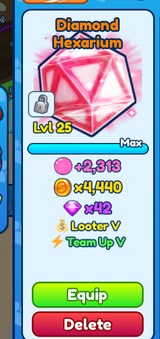 Shiny Diamond Hexarium [ 100M Egg Limited ]