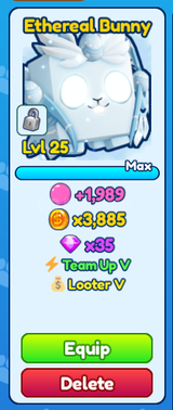 Shiny Ethereal Bunny / BGSI