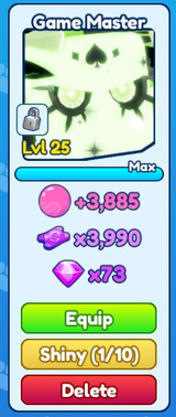 ✅ MYTHİCGame Master BGSİ PET | Max Level