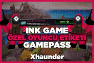 Ink Game ÖZEL OYUNCU ETİKETİ