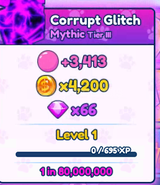 Shiny Mythic Corrupt Bubble Gum Simulator INF