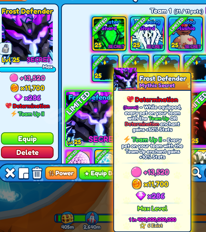 SHİNY MYTHİC FROST DEFENDER  SHİNY MYTHİC FROST DEFENDER