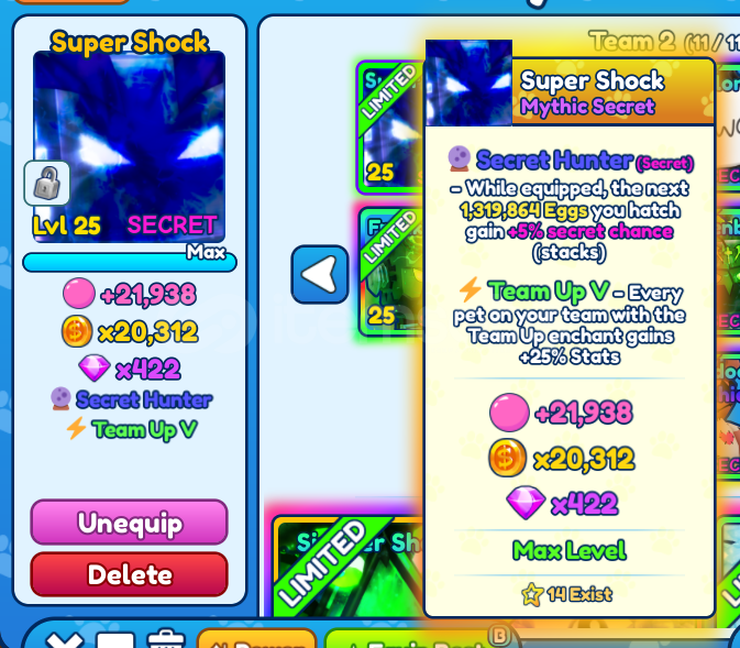 SHİNY MYTHİC SUPER SHOCK