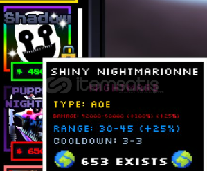 SHINY NIGHTMARIONNE SHINY NIGHTMARIONNE