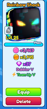 Shiny Rainbow Shock / BGSI