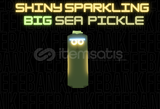 Shiny Sparkling Big Sea Pickle // Fisch